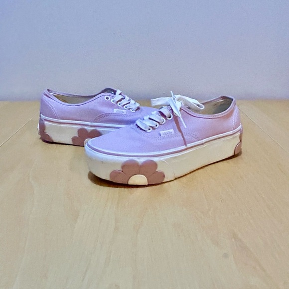Vans Lilac Stackform Canvas Sneakers Sz 6.5 - Picture 2 of 7